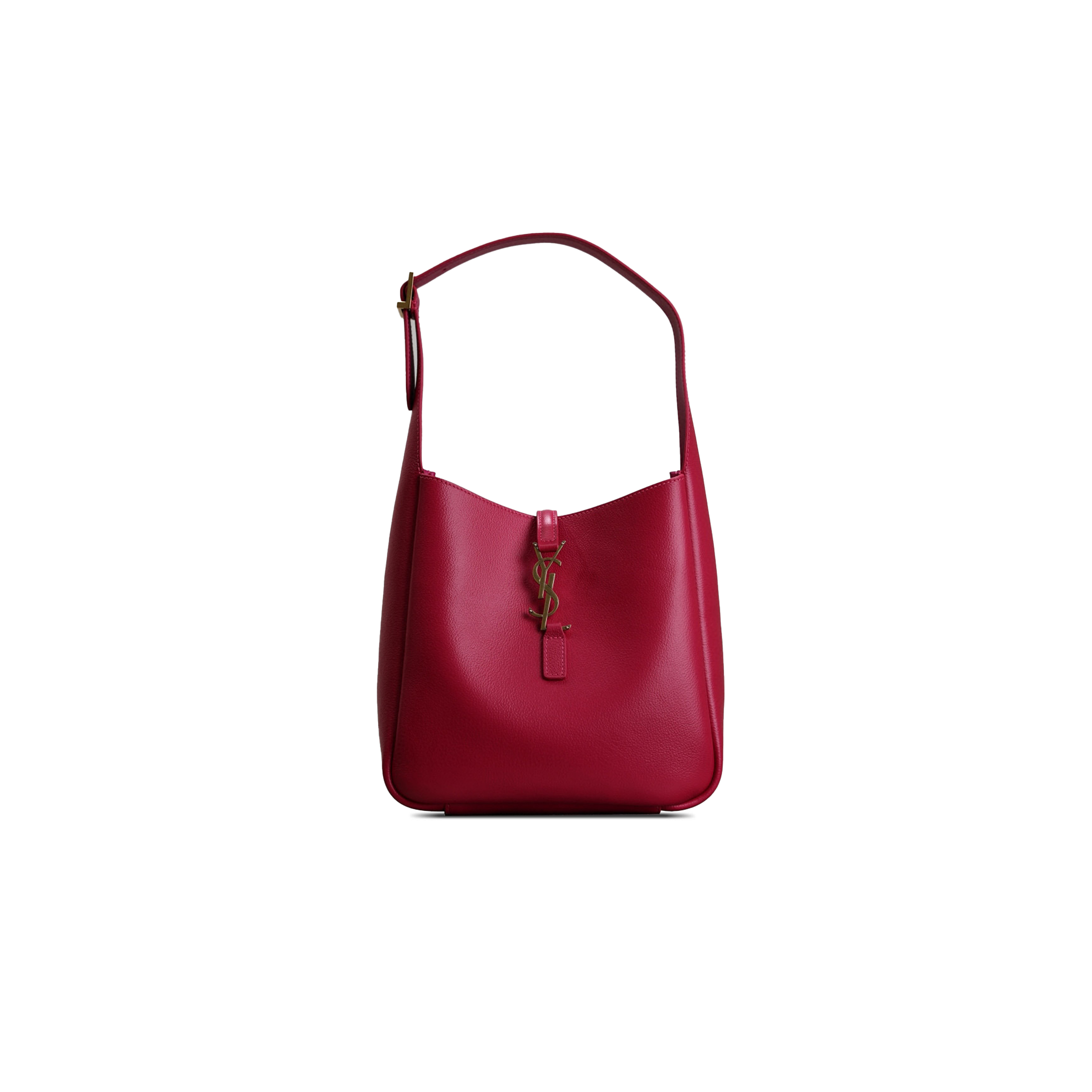 YSL LE 5 À 7 SMALL IN GRAINED LEATHER 713938 (23*22*8cm)